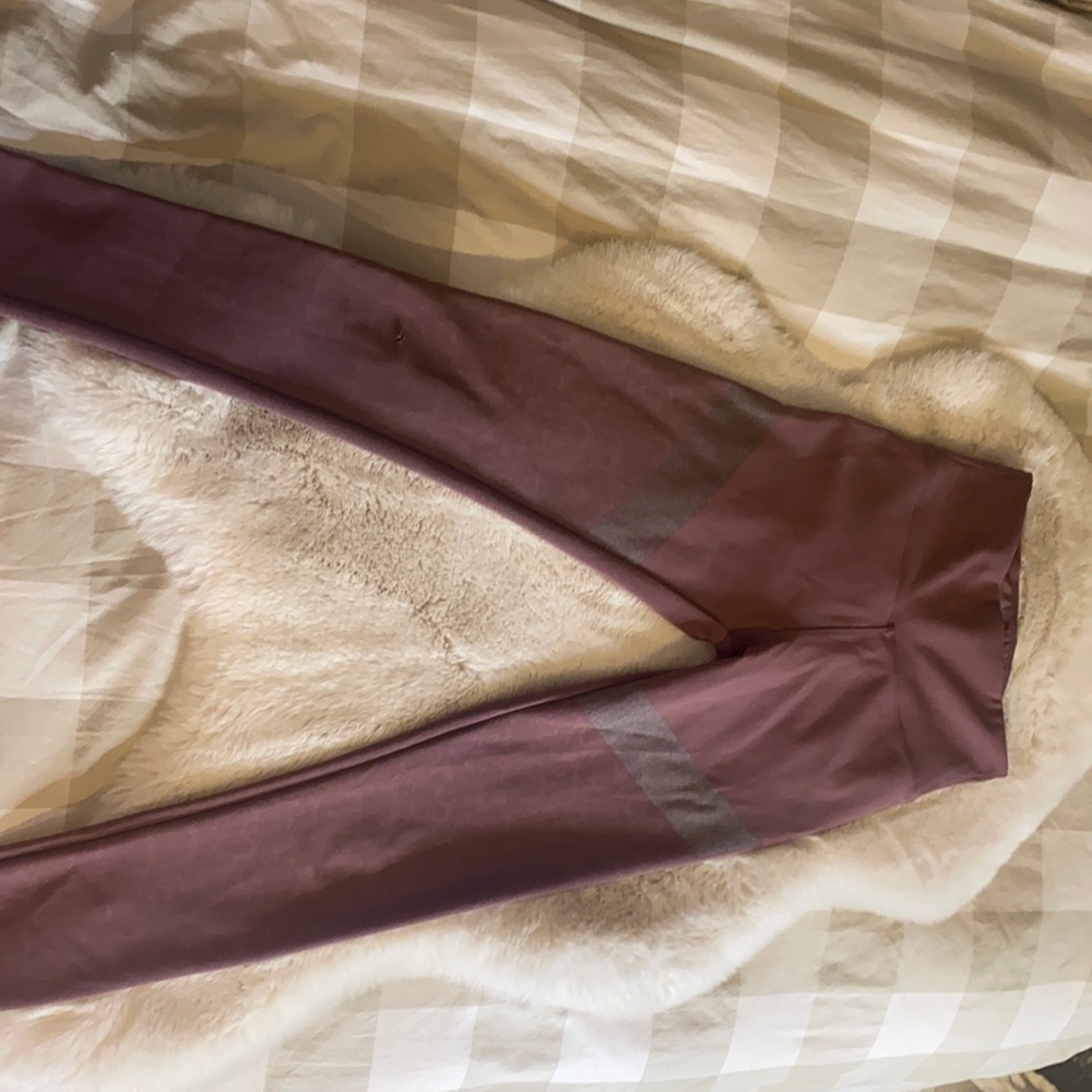 Purple BSP athletic leggings size small